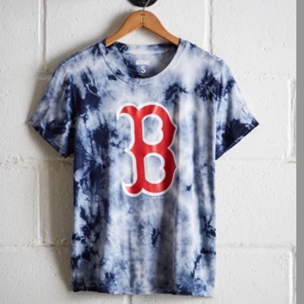 AE Tailgate Women's Boston Red Sox Tie-Dye T-Shirt